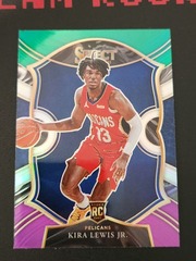 2020-21 Panini Select Concourse Green Blue Purple Prizm #73 Kira Lewis Jr.